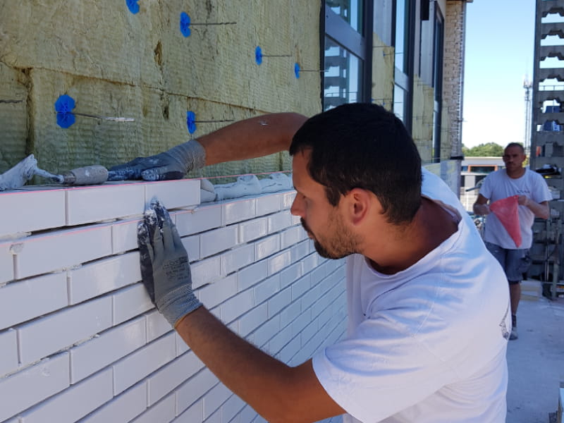 Habillage de façade proche de Nantes